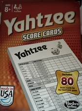 Hasbro Yahtzee 80 Score Cards (06100)