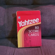 80-Sheet Yahtzee Score Cards 1 Pack New