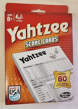 Yahtzee Score Cards - Box of 80