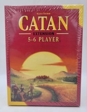NEW & SEALED! Settlers of Catan 5-6 Player Extension Trade Build Klaus Teuber 