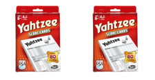 Hasbro Gaming - Yahtzee Score Pad 80 Sheets Replacement Game Refill 2 Pack 06100