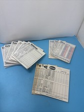 400+ Partially Used Yahtzee Score Cards Lot Of Standard & Triple Yahtzee Pads