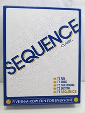 Sequence Board Game: An Exciting Game of Strategy VINTAGE 1995 Open Box