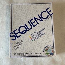 Jax 8002 Sequence Board Game. NIB. SEALED