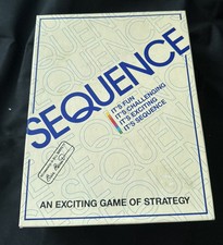 Sequence Game Version A Game of Strategy 2 Players Age 7+ Board games