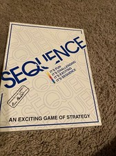 Vintage Sequence Board Game 8002 1981 1995 2