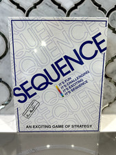 Original Sequence Game with Folding Board Cards and Chips By Jax - NEW & SEALED!