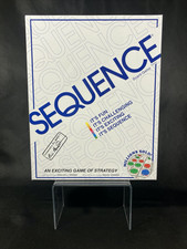 Vintage Sequence Board Game Item 8002 New Sealed 1995 Instructions Eng / Span