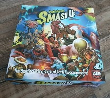 Smash Up Base Shufflebuilding Strategy Card Game 2012 AEG Complete TCG Battle