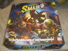 PAUL PETERSON SMASH UP CARD GAME IN BOX 2012 COMPLETE