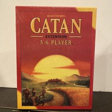 Klaus Teuber’s Catan ~Extension 5-6 Player New Sealed