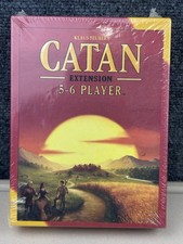 Catan Extension 5-6 Player Add On - New Sealed by Klaus Teuber CN3072