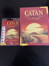 Settlers of Catan 5-6 Player Extension AND Catan Dice Game 1-4 Players
